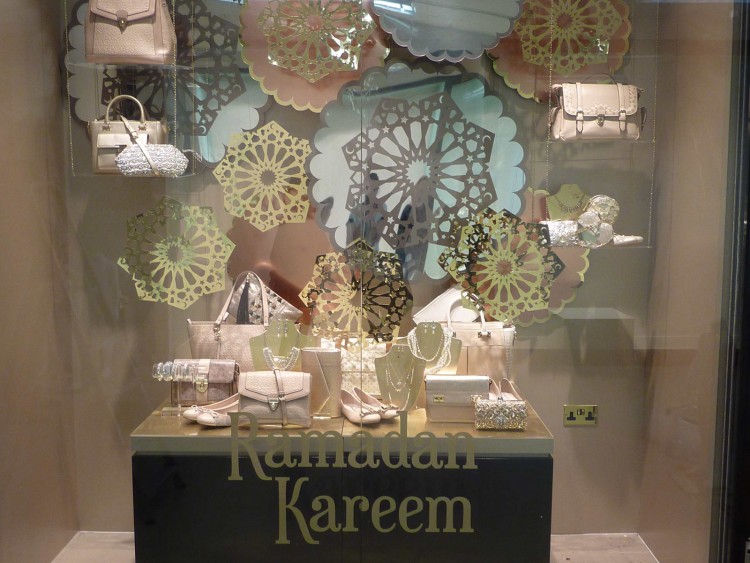 Promotional Window Display for Accessorize, Dubai