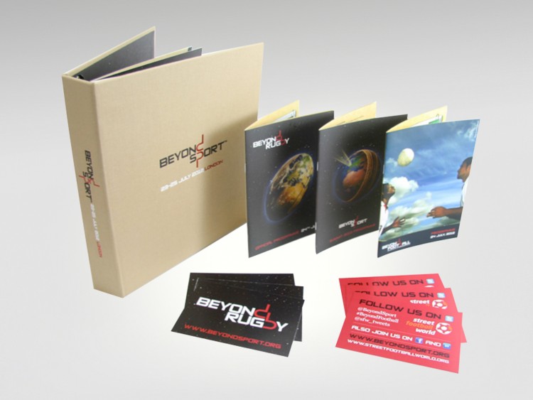 The Delegate Pack featured multiple print elements