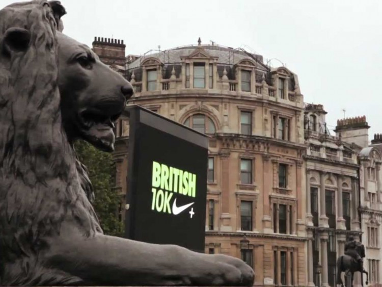 Nike Event Signage - produced by Colouration Sport