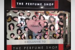 Minnies Store Window Graphics - The Perfume Shop